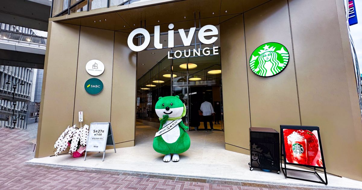 Olive LOUNGE渋谷店に行ってみた！　Olive口座を保有していると個室も利用可能！（菊地崇仁）